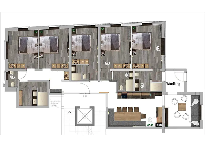 Bergkristall Apartman *